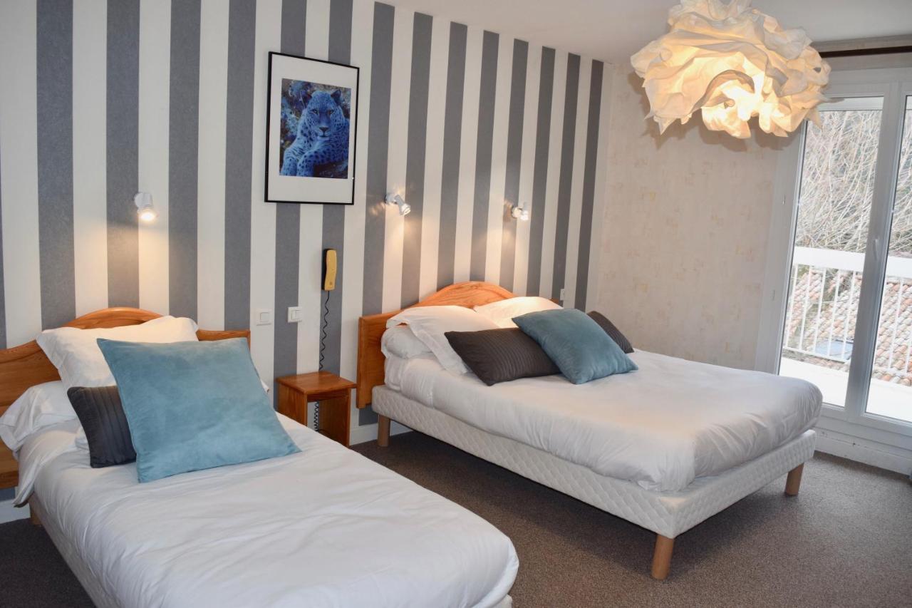 Hotel Et Appartements Les Platanes Thueyts Exterior photo