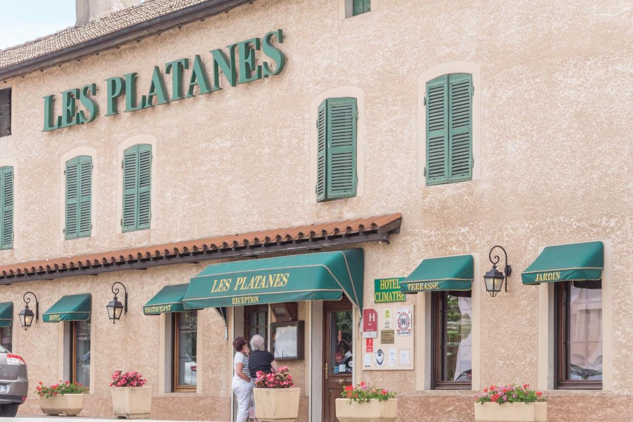 Hotel Et Appartements Les Platanes Thueyts Exterior photo