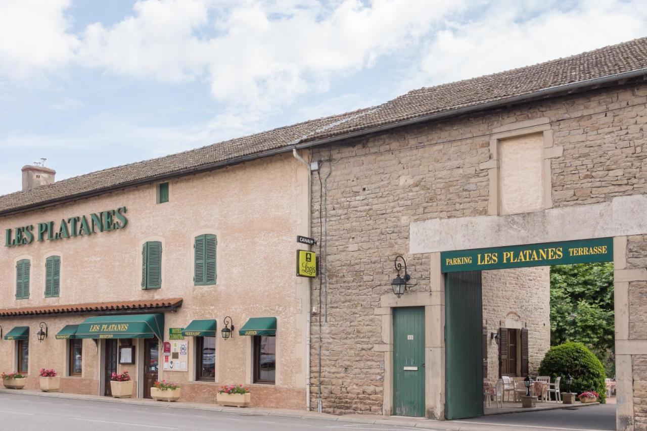 Hotel Et Appartements Les Platanes Thueyts Exterior photo