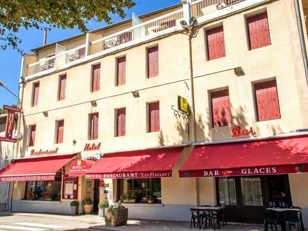 Hotel Et Appartements Les Platanes Thueyts Exterior photo